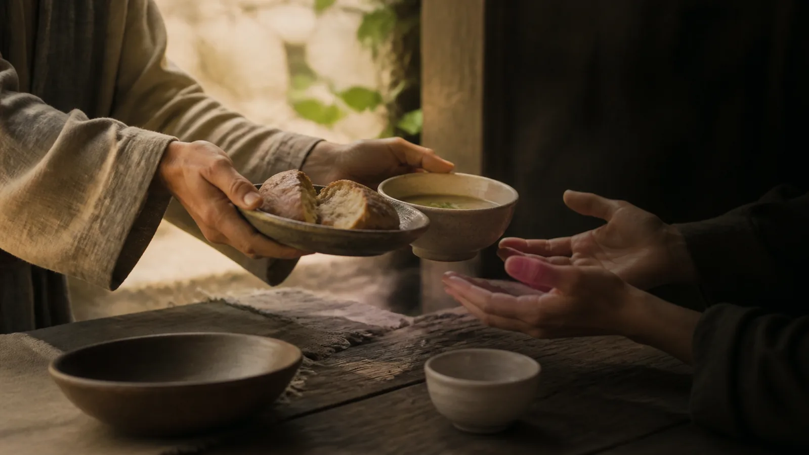 막10:45 섬김과 나눔을 소원하는 작은 예수의 삶 아침묵상