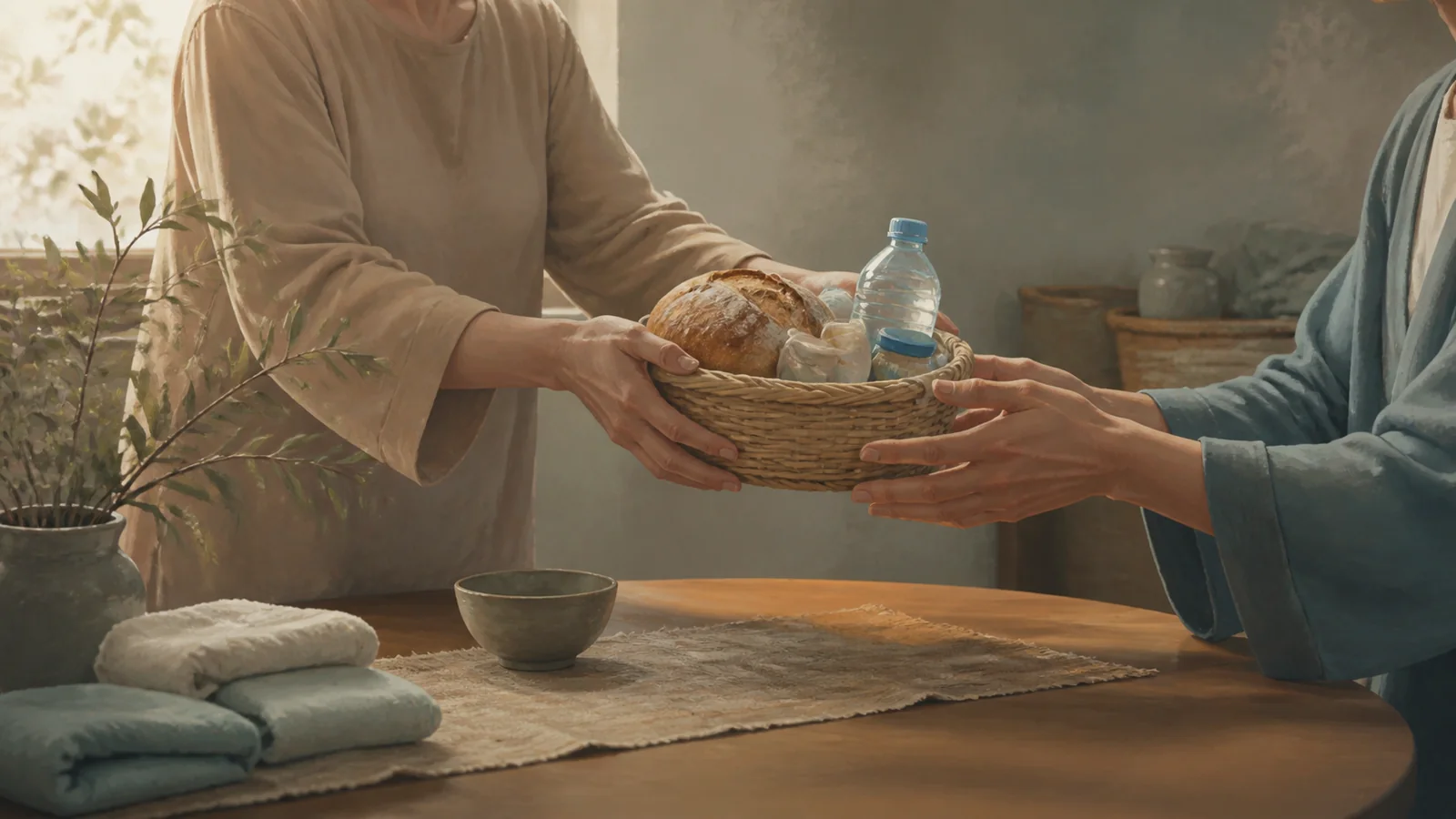 행20:35 주는 것이 받는 것보다 복이 있습니다 아침묵상